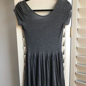 Brandy Gray Mini Dress